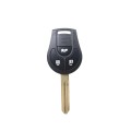 Nissan - Juke, March, Qashqai + Others | Complete Remote Key (3 Buttons, NSN14 Blade, 433MHz Freq...