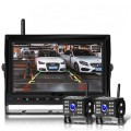 1080P Digital Wireless Camera System Reversing Aid Heavy Truck DVR Quad Screen with 4PCS Camera Syst