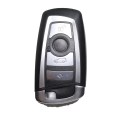 BMW - Cas4, 5, X3, X5 | Remote Case & Blade (4 Buttons, HU100R Silver Blade)