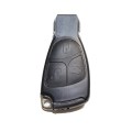 Mercedes Benz - C, E, ML, S, SL, SLK, CLK, AMG | Remote Case &amp; Blade (3 Buttons, HU64 Blade)