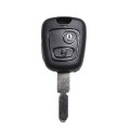 Peugeot - 406, 407, 408, 607 | Complete Remote Key (2 Buttons, NE78 406 Blade, 433Mhz Frequency)