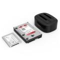 Orico 2 Bay 2.5 / 3.5 USB3.0 HDD|SSD Standalone Clone Dock - Black
