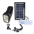 Solar Lightning System Solar Lighting Kit with Phone Charger Portable & 3xLED Lights with Solar Pa
