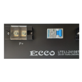 BU024A - ECCO Battery Lithium Iron LifePO4 24 Volt  2.56KWH 100Ah. Rack Mount