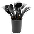 Silicone kitchen utensils - Grey