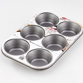 Non-Stick 6 Cup Muffin Pan