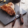 Churrasco Jumbo Ergo Steak Knife & Fork Cutlery Set, Set Of 12
