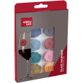Classic Wine Glass Markers, Set Of 8