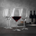 Authentis Burgundy Wine Glasses, Set of 4