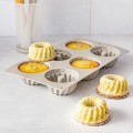 Silicone 6 Cup Crown Muffin Pan