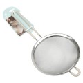 Stainless Steel Sieve With Silicone Grip, 18cm