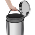 Polished Stainless Steel Step Pedal Bin