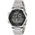 Standard World Time 100m Mens Digital Wrist Watch, AE-1000WD-1AVDF