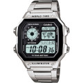 Standard Men's 100m Digital Wrist Watch, AE-1200WHD-1AVDF