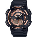 Standard Men's 100m World Time AnaDigi Wrist Watch, AEQ-110W