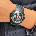 G-Shock Men's 200m AnaDigital Wrist Watch, AW-590-1ADR