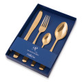 Bella Casa Gold Cutlery Set, 4pc