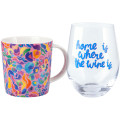 Kasey Rainbow's Wild At Heart Mug & Glass Set