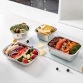 Stainless Steel Bento Food Storage Container With Lid, 900ml