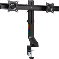 SmartFit Space-Saving Dual Monitor Arm