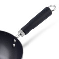Excellence Non-Stick Carbon Steel Wok With Helper Handle, 31cm