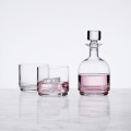 Diamante Stacked Decanter Set, Set of 3