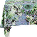 Botanica Succulent Blue Rectangular Tablecloth