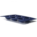 Blueberry 6 Cavity Half Sphere Silicone Pan