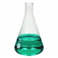 Erlenmeyer Flask, 3000ml Narrow Neck(Conical Flask)*