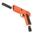 Lancer Defense Hornet Pistol .43cal Orange/black - LTD-43AS-R