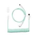 Keychron Coiled Aviator Cable - Mint/Straight