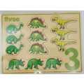 Chunky number  picture puzzle  board set(10)