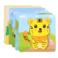 3D animals puzzles(cat/ tiger/ lion/ cow/ elephant/ 6 designs )