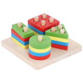 early education geometric puzzle sorter