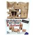 Wooden dollhouse Furniture-Kitchen