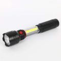 2 in 1 LED Flashlight Cob Worklight with Magnet