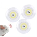 Wireless Battery-Powered LED Night Light With Remote Control Push Lights