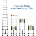3.8M Telescopic Aluminum Ladder