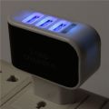 Universal 3.1A Plug LED Indicator Light 3 USB Port Wall Charger Adapter