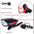 BICYCLE LIGHT WITH HOOTER