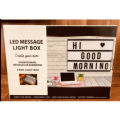 LED MESSAGE LIGHT UP BOX BLACK CARDS