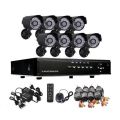 8 channel Camera CCTV Security Recording System With Internet & 3G Phone Viewing HDMI 800TVL