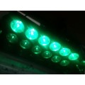 6 LED STROBE GREEN