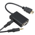 HDMI TO VGA COVERSION CABLE WITH AUDIO