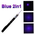 2in1 Blue Violet Laser Pointer Pen