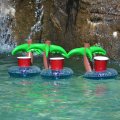 INFLATABLE CUP / GLASS HOLDER PALM TREE OASIS