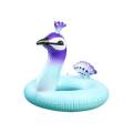 LARGE INFLATABLE PEACOCK SWIMMING RING