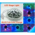8W 48 LED RGB Stage Disco DJ Party Light Lamp Little Sun