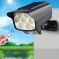 Solar Security Dummy Camera Light With Remote