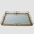 Rectangle Mirrored Vanity Tray Large Size